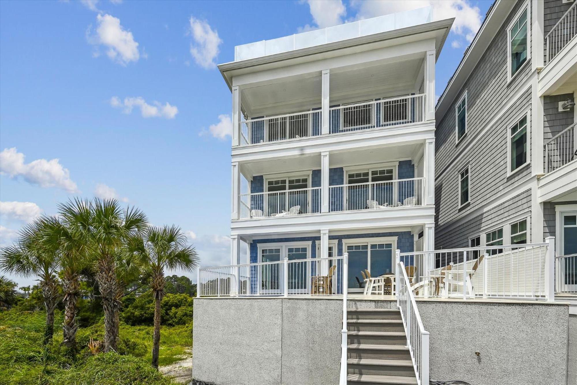 8 Terra Bella Trace- Oceanfront, 6 Primary Rooms, Pool, Roof Top, Free Activities Included ヒルトンヘッドアイランド エクステリア 写真