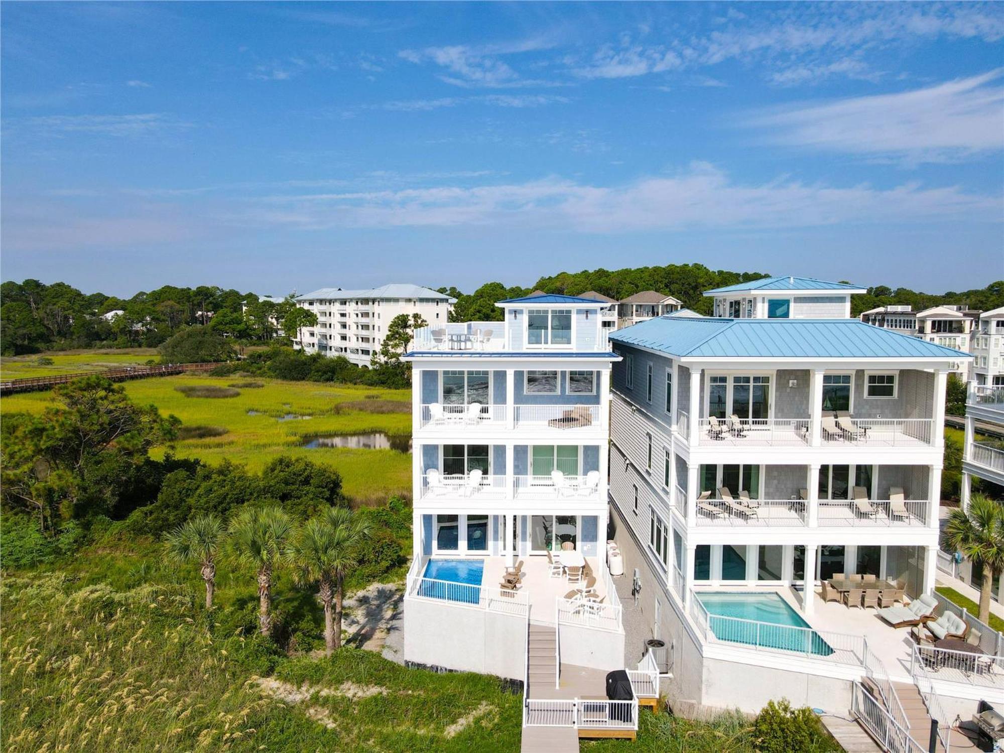 8 Terra Bella Trace- Oceanfront, 6 Primary Rooms, Pool, Roof Top, Free Activities Included ヒルトンヘッドアイランド エクステリア 写真