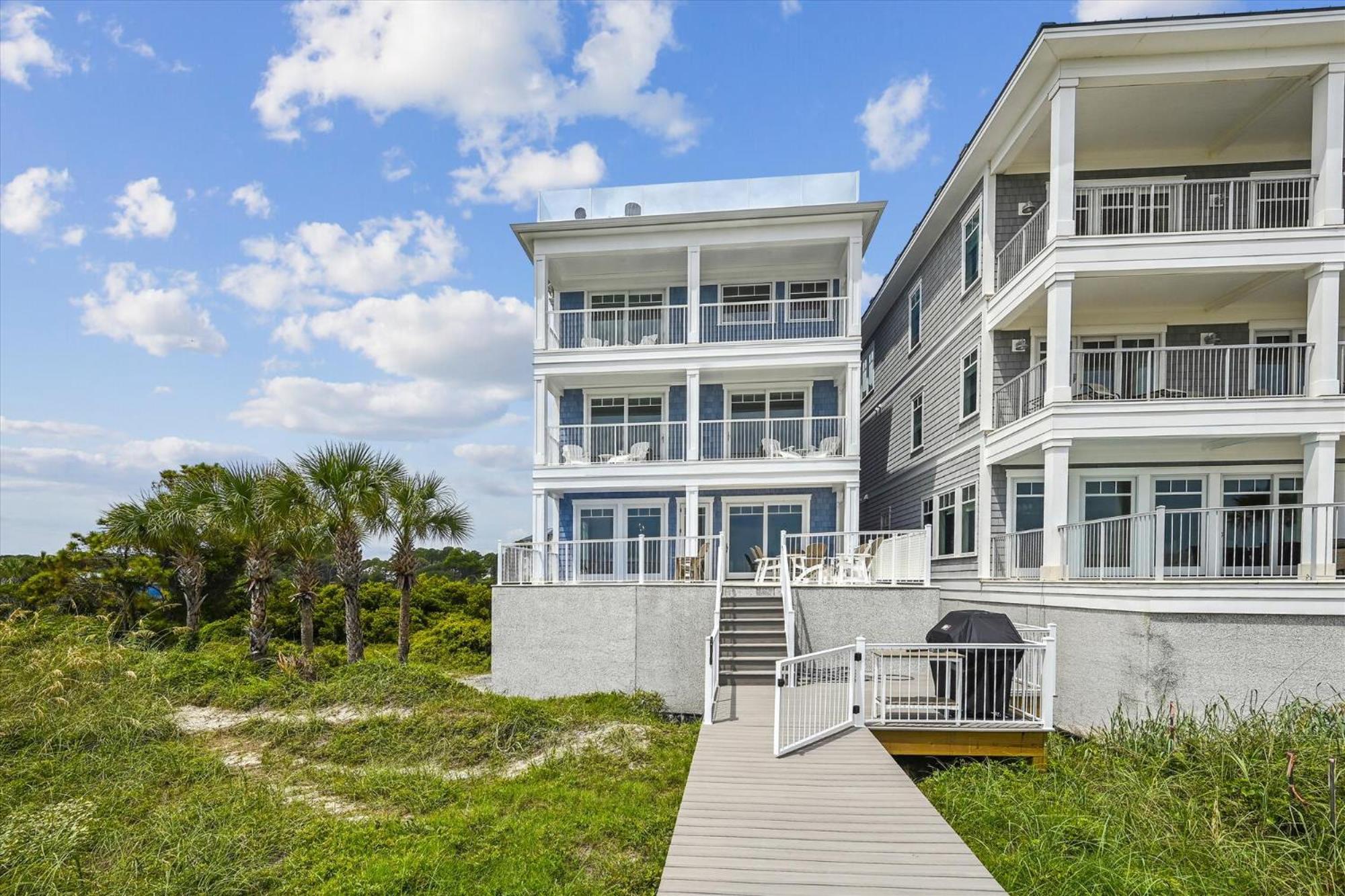 8 Terra Bella Trace- Oceanfront, 6 Primary Rooms, Pool, Roof Top, Free Activities Included ヒルトンヘッドアイランド エクステリア 写真