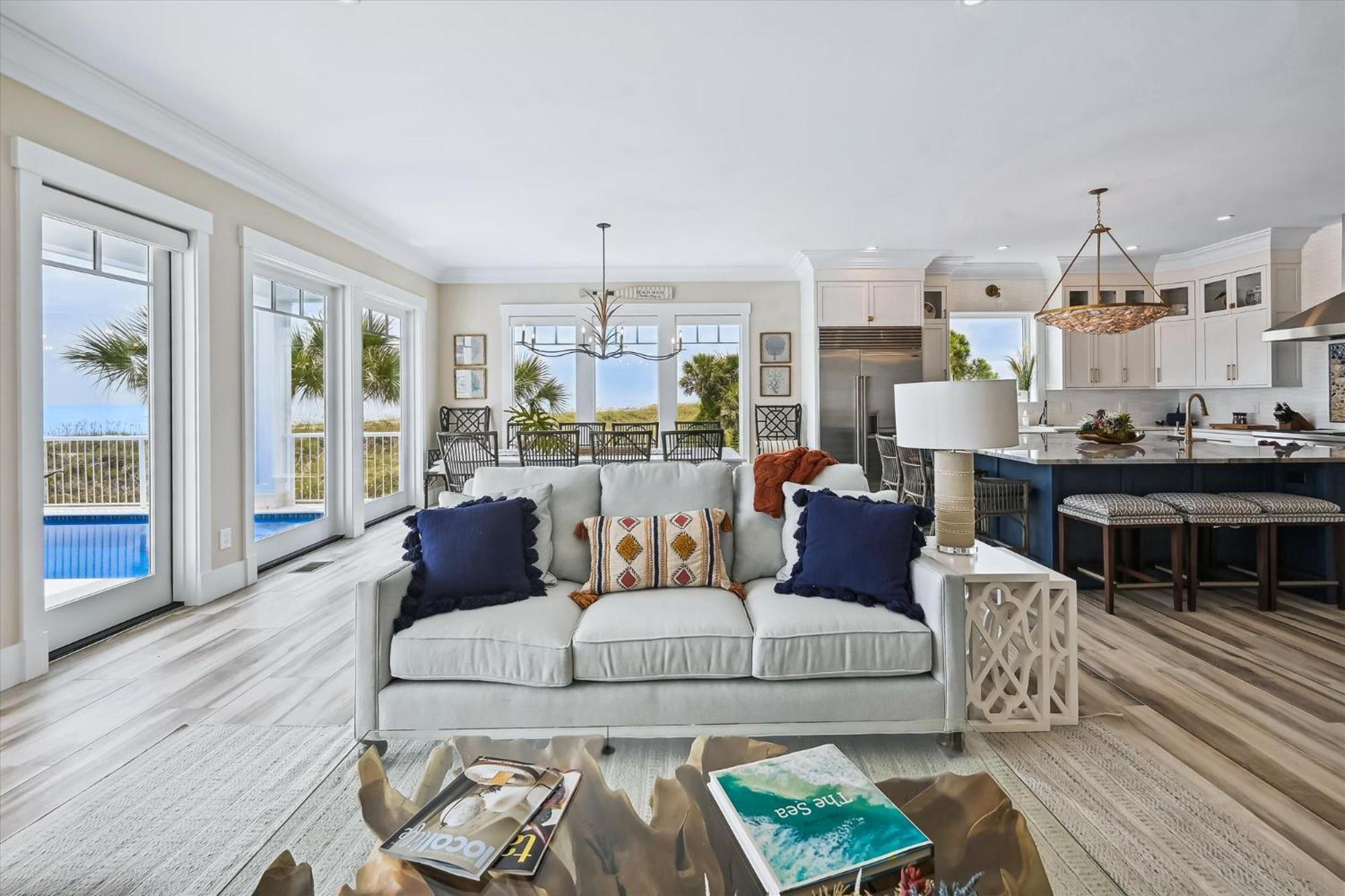 8 Terra Bella Trace- Oceanfront, 6 Primary Rooms, Pool, Roof Top, Free Activities Included ヒルトンヘッドアイランド エクステリア 写真